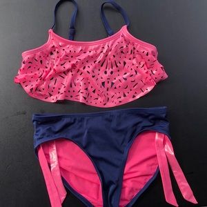 Girls’ Justice reversible bathing suit